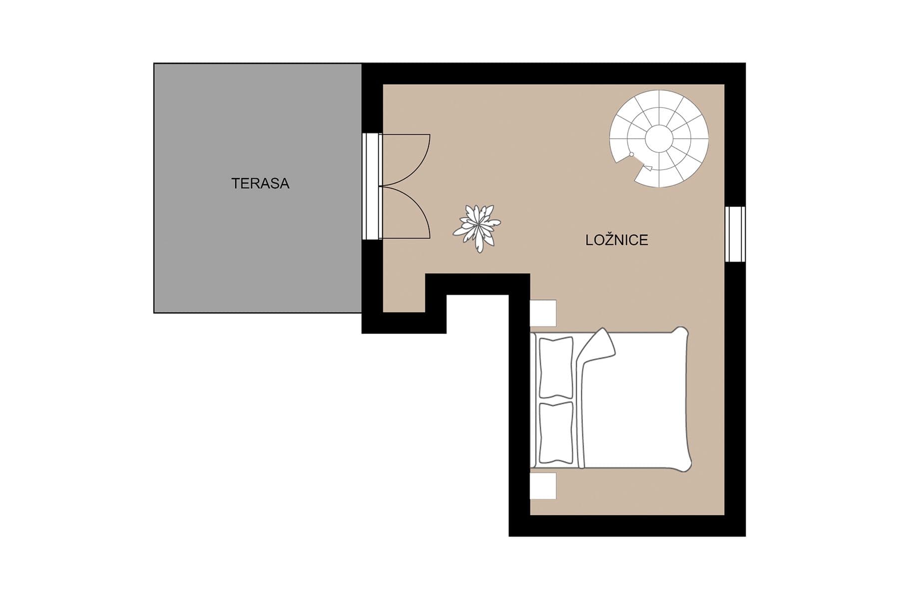 Predaj bytu 2-izbový 54 m², Radhošťská, Praha, Praha Predaj bytu 2-izbový 54 m², Radhošťská, Praha, Praha