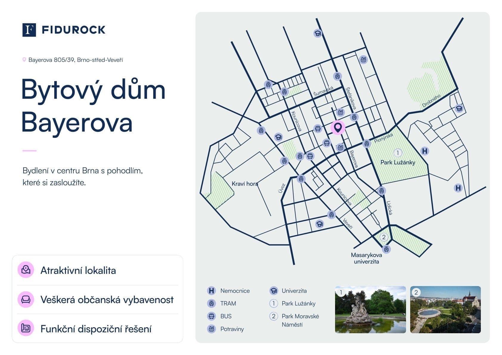 Predaj bytu 4-izbový 88 m², Bayerova, Brno, Jihomoravský kraj Predaj bytu 4-izbový 88 m², Bayerova, Brno, Jihomoravský kraj