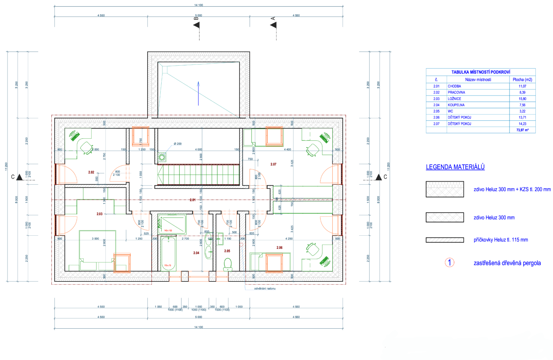Predaj domu 174 m², pozemek 777 m², Východní Stráň, Předboj, Středočeský kraj Predaj domu 174 m², pozemek 777 m², Východní Stráň, Předboj, Středočeský kraj