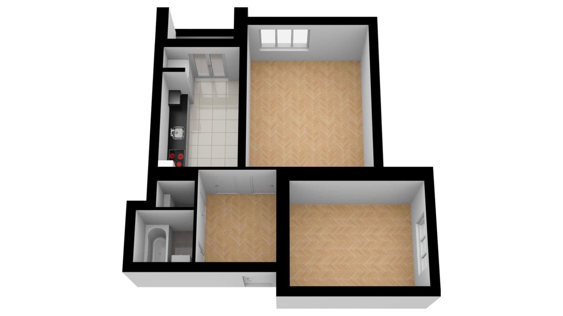 Prenájom bytu 2-izbový 53 m², Jeremenkova, Praha, Praha Prenájom bytu 2-izbový 53 m², Jeremenkova, Praha, Praha