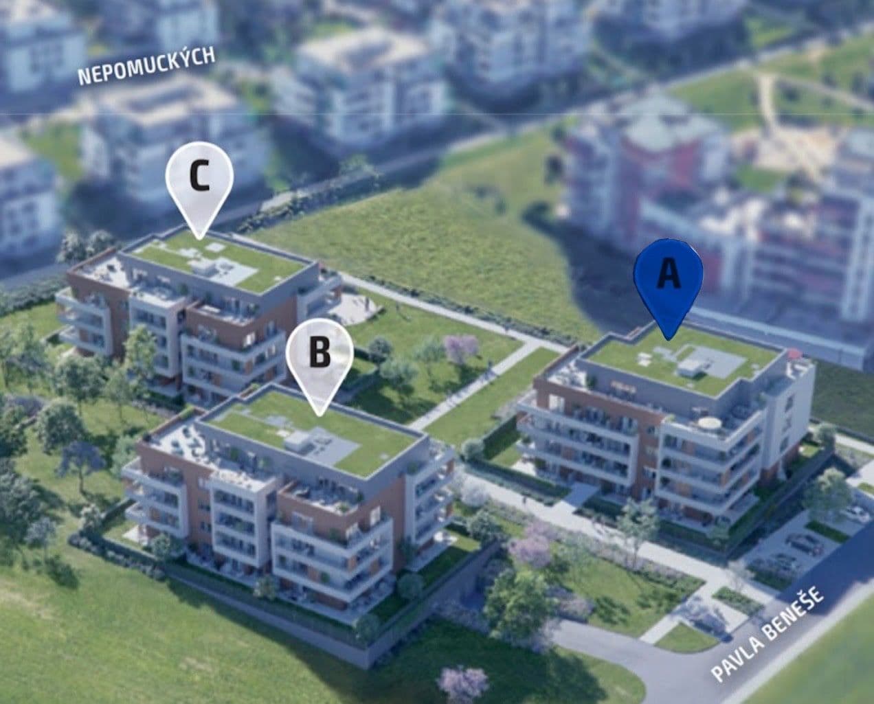 Prenájom bytu 3-izbový 100 m², Pavla Beneše, Praha, Praha Prenájom bytu 3-izbový 100 m², Pavla Beneše, Praha, Praha