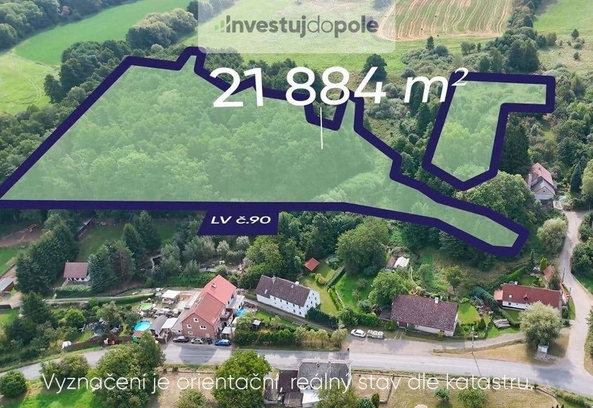 Predaj pozemku 21.884 m², Žandov, Liberecký kraj Predaj pozemku 21.884 m², Žandov, Liberecký kraj