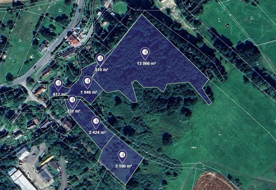 Predaj pozemku 21.884 m², Žandov, Liberecký kraj Predaj pozemku 21.884 m², Žandov, Liberecký kraj