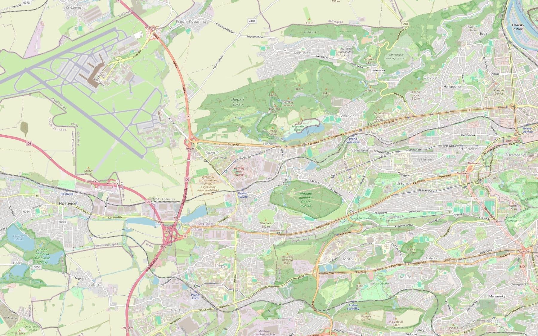 Predaj pozemku 7.770 m², Praha, Praha Predaj pozemku 7.770 m², Praha, Praha