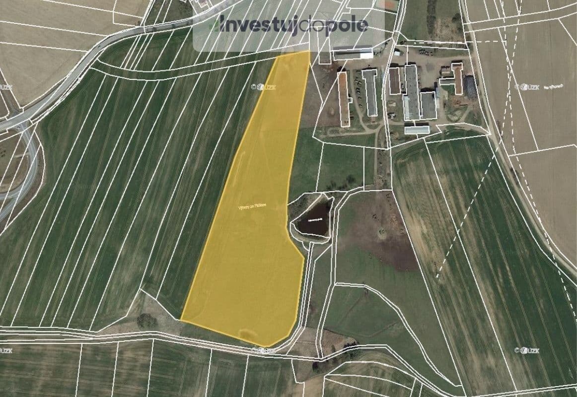 Predaj pozemku 46.522 m², Zvěrotice, Jihočeský kraj Predaj pozemku 46.522 m², Zvěrotice, Jihočeský kraj