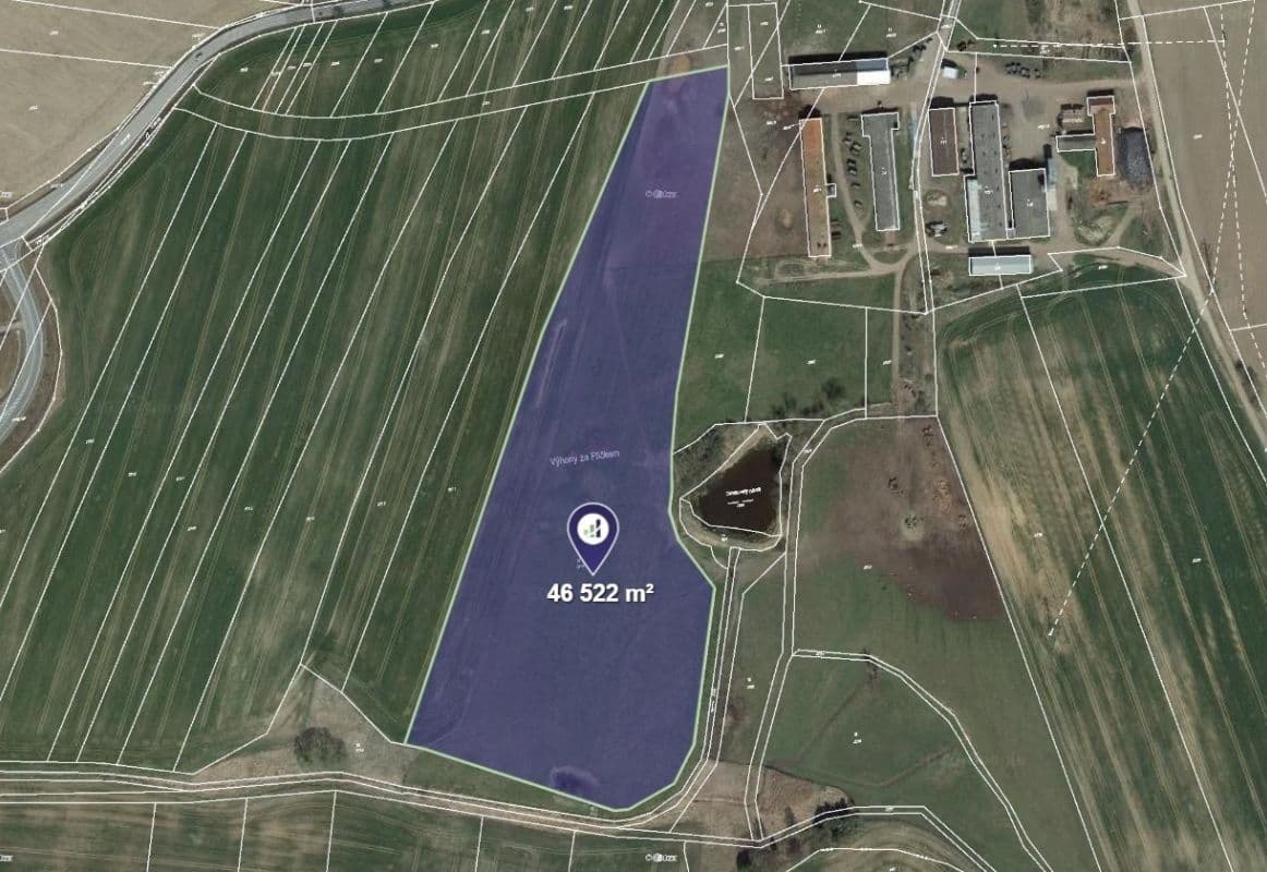 Predaj pozemku 46.522 m², Zvěrotice, Jihočeský kraj Predaj pozemku 46.522 m², Zvěrotice, Jihočeský kraj