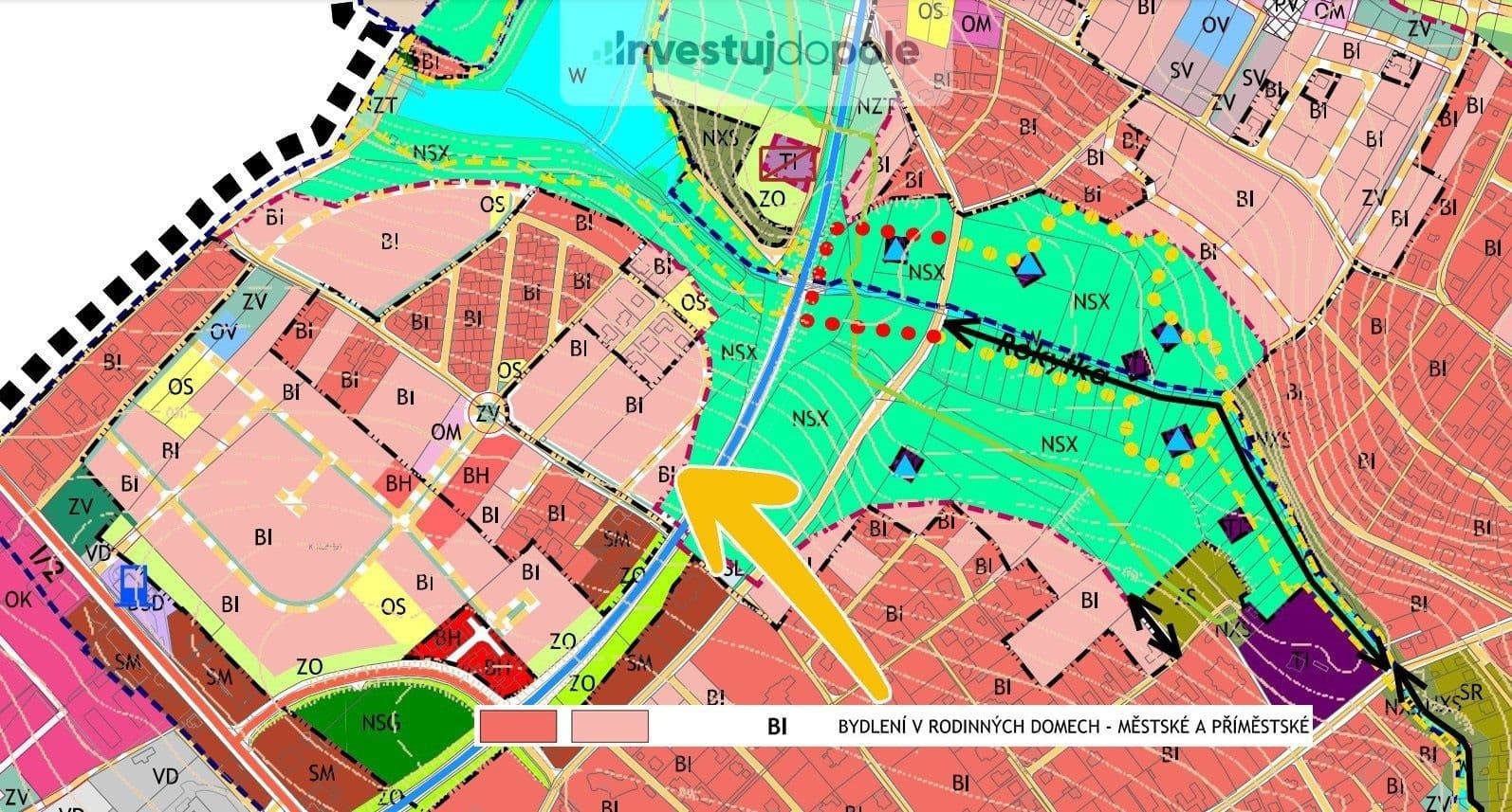 Predaj pozemku 6.444 m², Říčany, Středočeský kraj Predaj pozemku 6.444 m², Říčany, Středočeský kraj