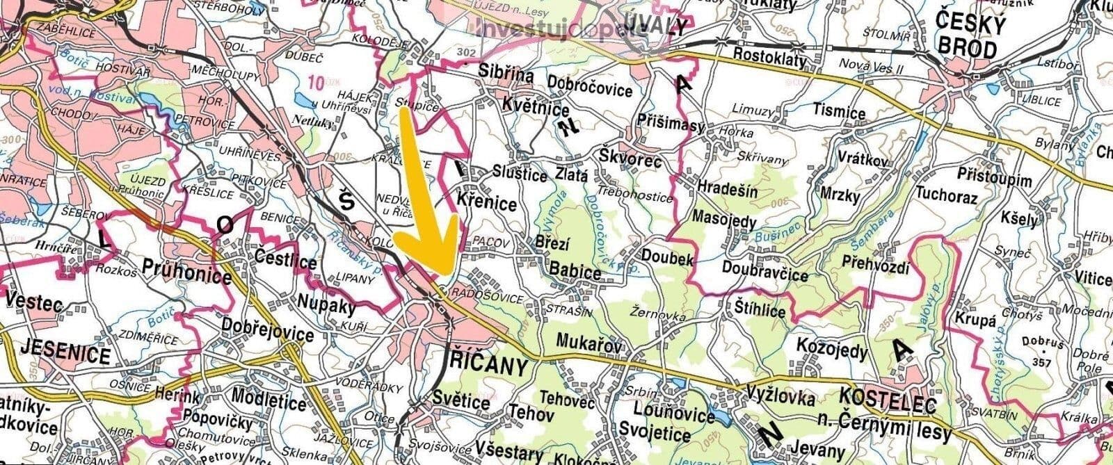 Predaj pozemku 6.444 m², Říčany, Středočeský kraj Predaj pozemku 6.444 m², Říčany, Středočeský kraj
