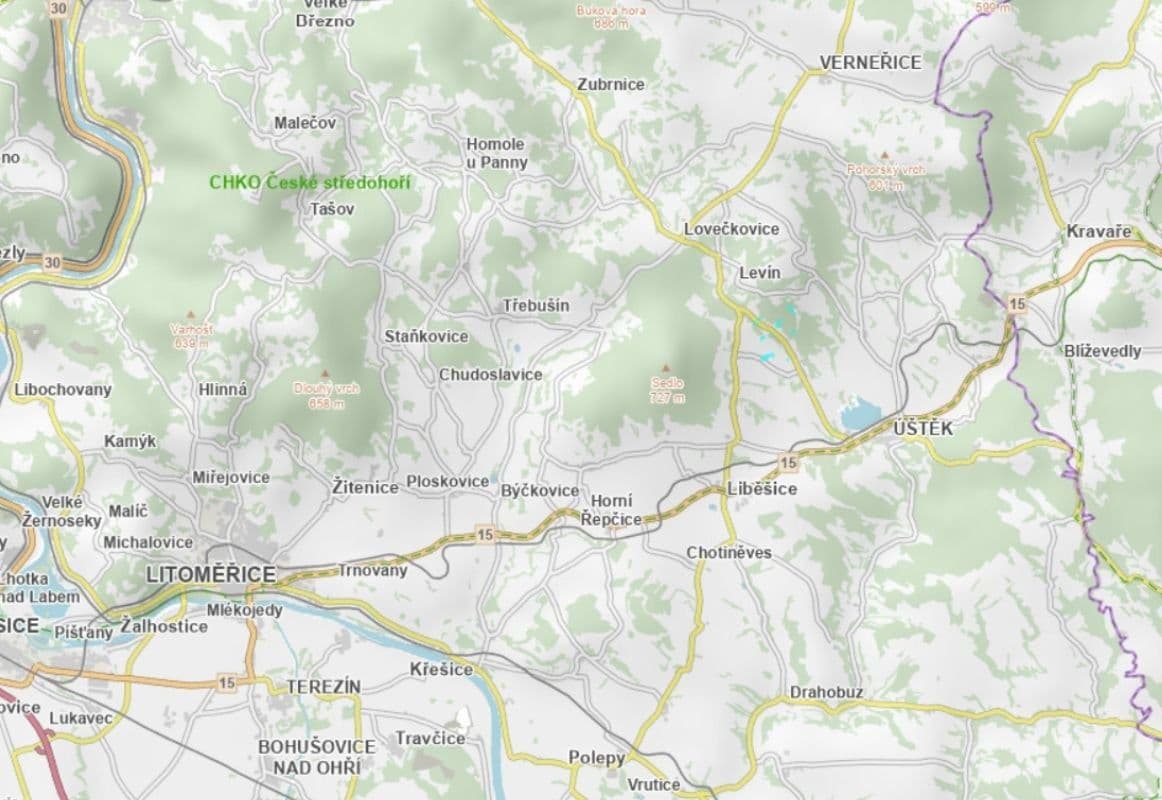 Predaj pozemku 31.495 m², Úštěk, Ústecký kraj Predaj pozemku 31.495 m², Úštěk, Ústecký kraj