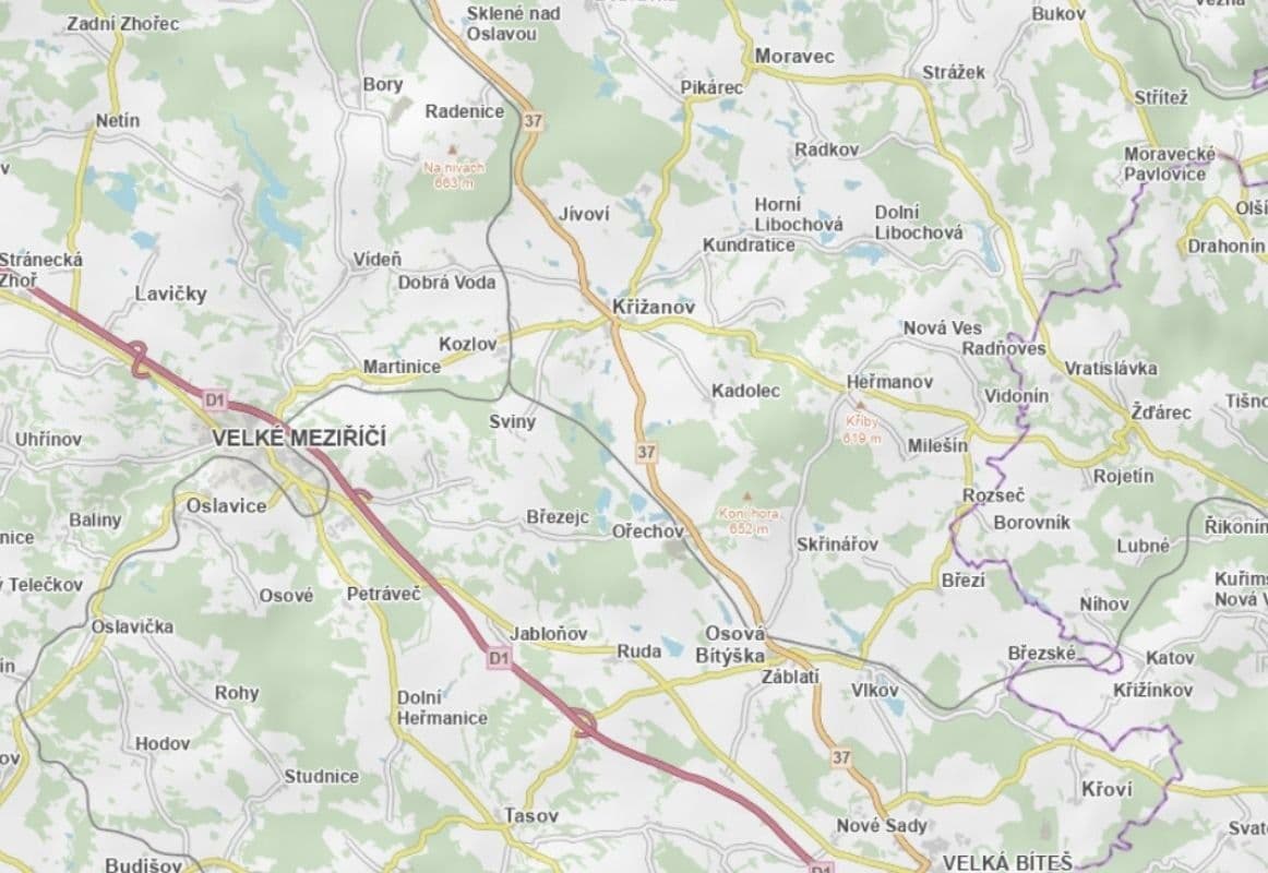 Predaj pozemku 3.942 m², Kadolec, Kraj Vysočina Predaj pozemku 3.942 m², Kadolec, Kraj Vysočina