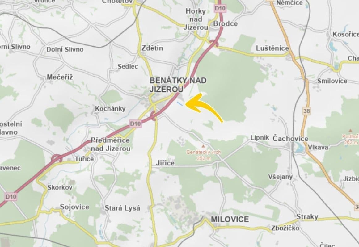 Predaj pozemku 8.037 m², Benátky nad Jizerou, Středočeský kraj Predaj pozemku 8.037 m², Benátky nad Jizerou, Středočeský kraj