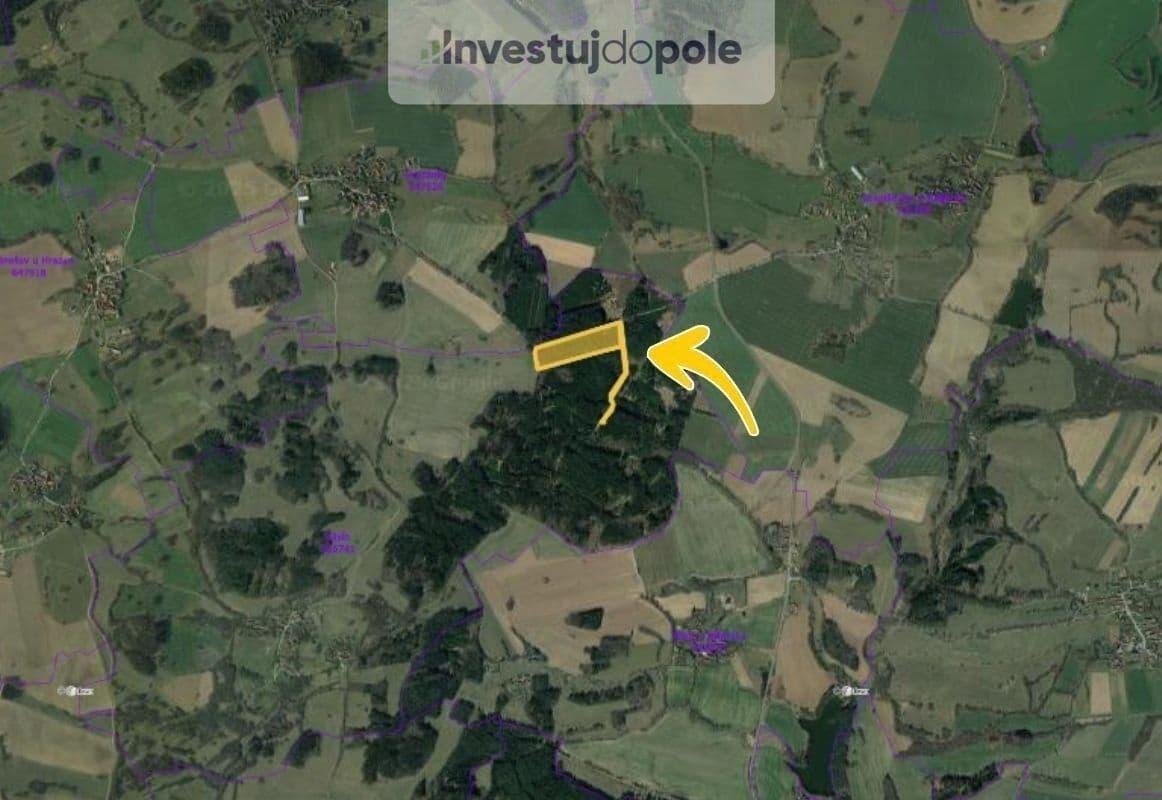 Predaj pozemku 12.302 m², Milevsko, Jihočeský kraj Predaj pozemku 12.302 m², Milevsko, Jihočeský kraj