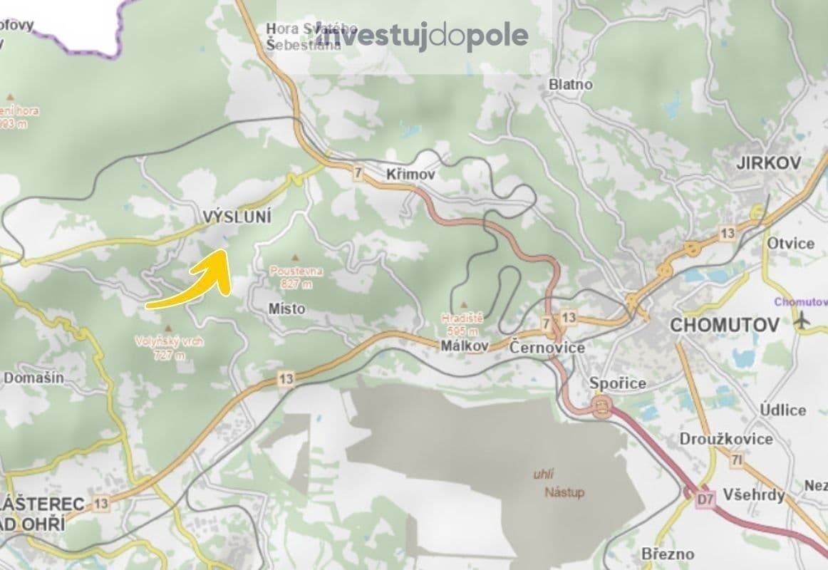Predaj pozemku 318 m², Výsluní, Ústecký kraj Predaj pozemku 318 m², Výsluní, Ústecký kraj