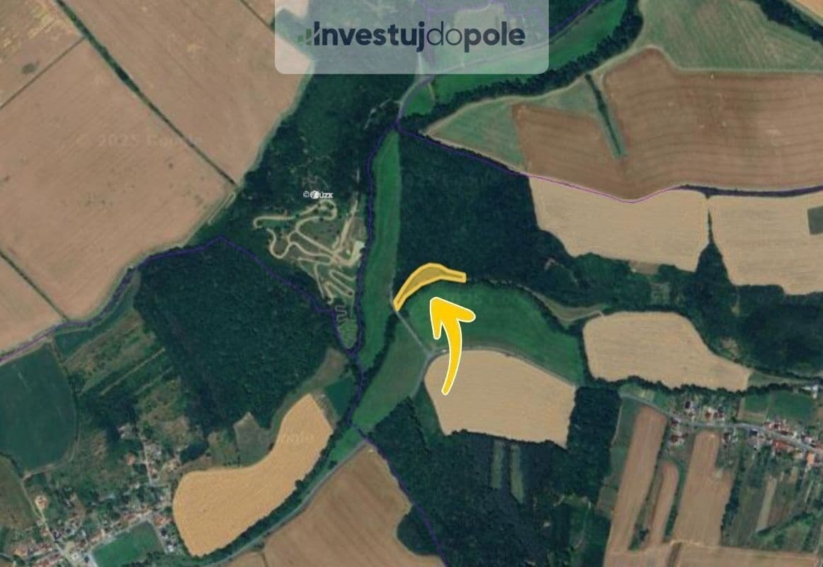 Predaj pozemku 2.698 m², Částkov, Zlínský kraj Predaj pozemku 2.698 m², Částkov, Zlínský kraj