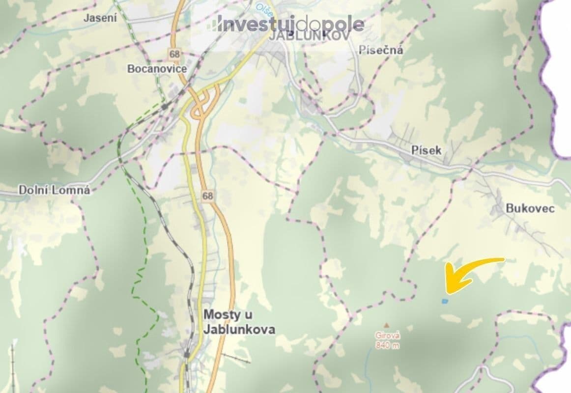 Predaj pozemku 5.887 m², Bukovec, Moravskoslezský kraj Predaj pozemku 5.887 m², Bukovec, Moravskoslezský kraj