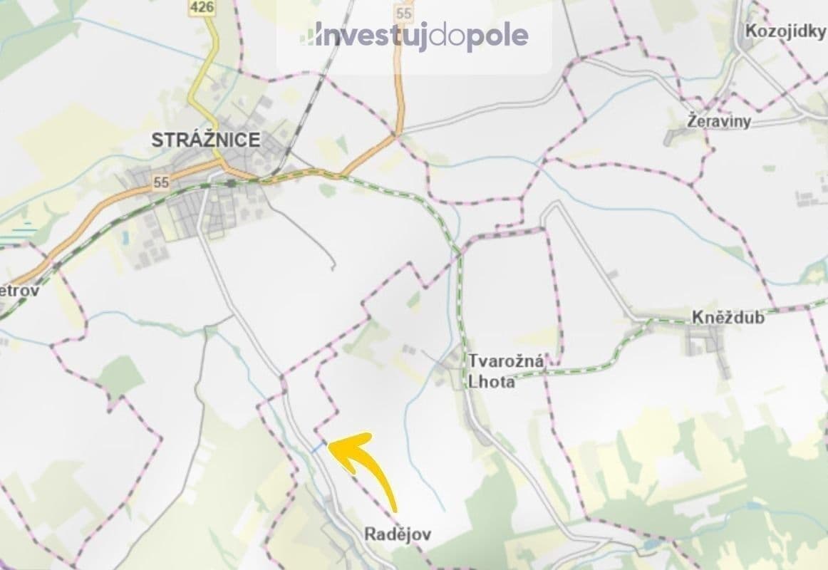 Predaj pozemku 1.220 m², Radějov, Jihomoravský kraj Predaj pozemku 1.220 m², Radějov, Jihomoravský kraj