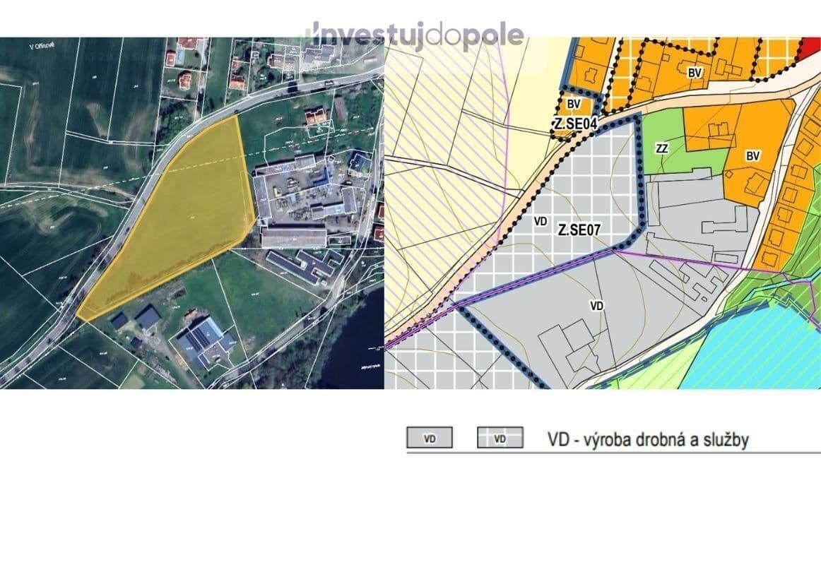 Predaj pozemku 526 m², Dr. E. Beneše, Sedlec-Prčice, Středočeský kraj Predaj pozemku 526 m², Dr. E. Beneše, Sedlec-Prčice, Středočeský kraj