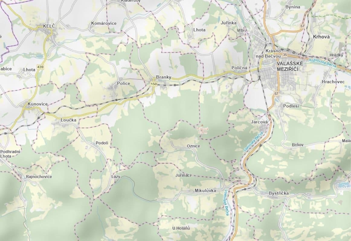 Predaj pozemku 3.114 m², Loučka, Zlínský kraj Predaj pozemku 3.114 m², Loučka, Zlínský kraj