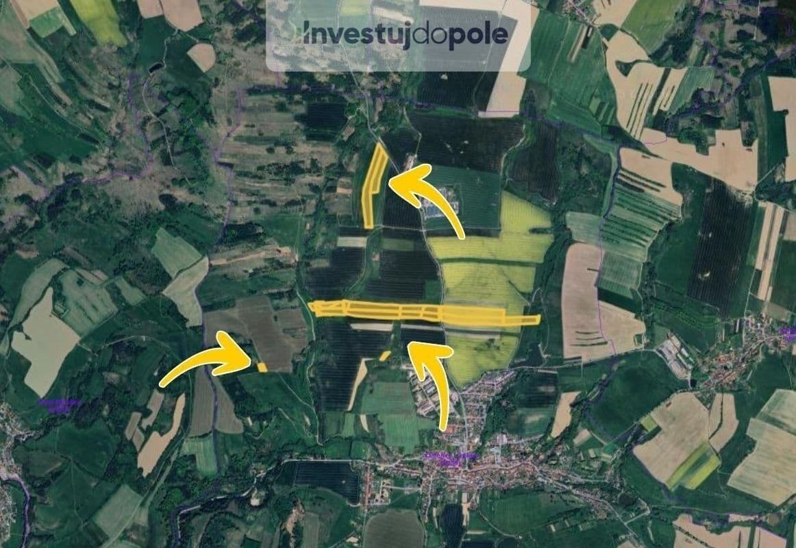 Predaj pozemku 166.174 m², Kamenice, Kraj Vysočina Predaj pozemku 166.174 m², Kamenice, Kraj Vysočina