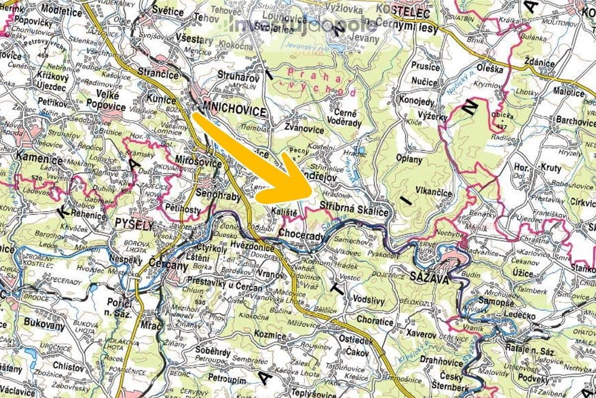 Predaj pozemku 4.467 m², Ondřejov, Středočeský kraj Predaj pozemku 4.467 m², Ondřejov, Středočeský kraj