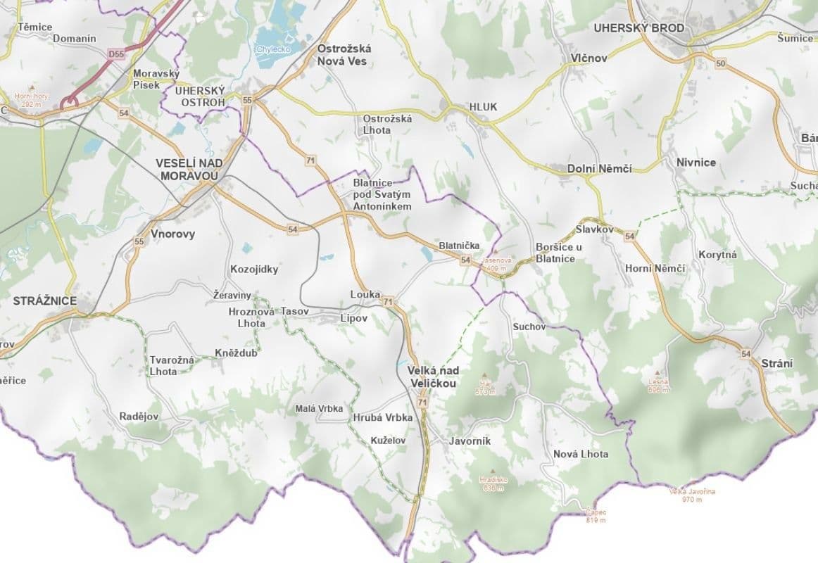 Predaj pozemku 1.694 m², Velká nad Veličkou, Jihomoravský kraj Predaj pozemku 1.694 m², Velká nad Veličkou, Jihomoravský kraj