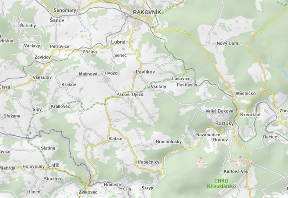 Predaj pozemku 2.959 m², Hřebečníky, Středočeský kraj Predaj pozemku 2.959 m², Hřebečníky, Středočeský kraj