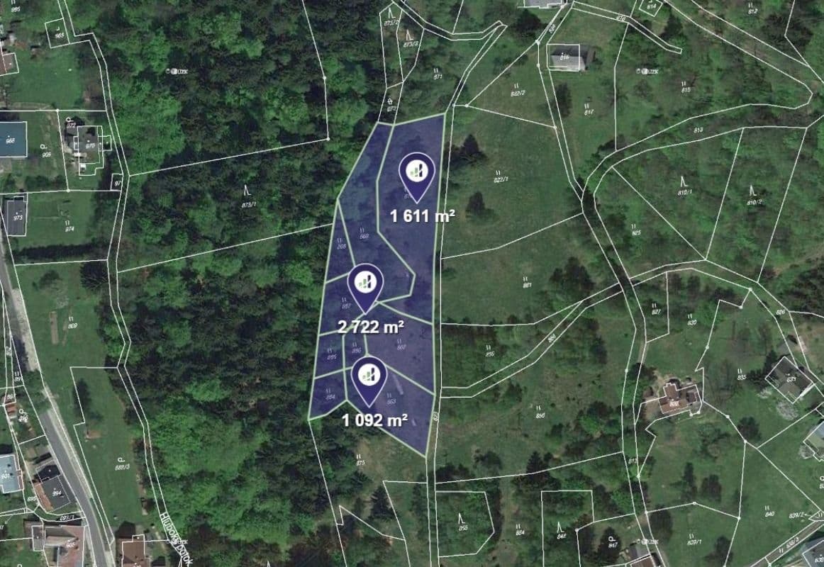 Predaj pozemku 5.425 m², Desná, Liberecký kraj Predaj pozemku 5.425 m², Desná, Liberecký kraj