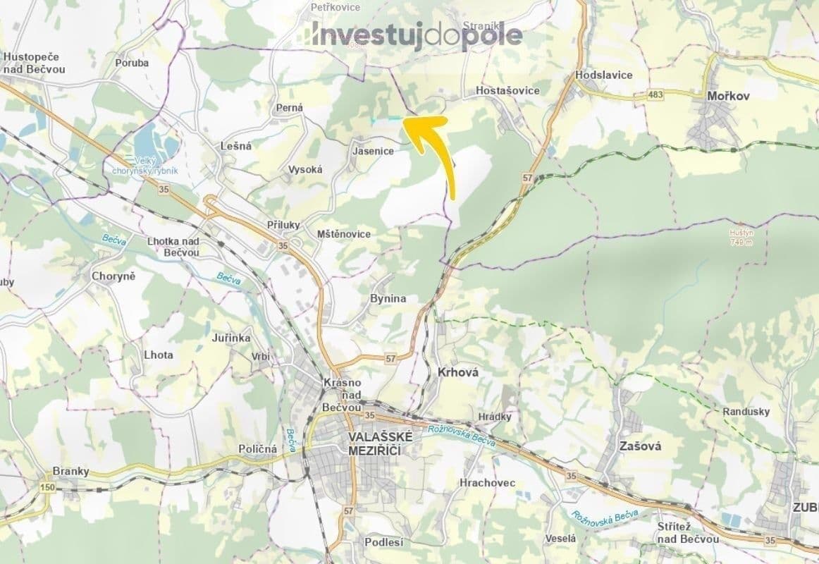 Predaj pozemku 1.470 m², Lešná, Zlínský kraj Predaj pozemku 1.470 m², Lešná, Zlínský kraj