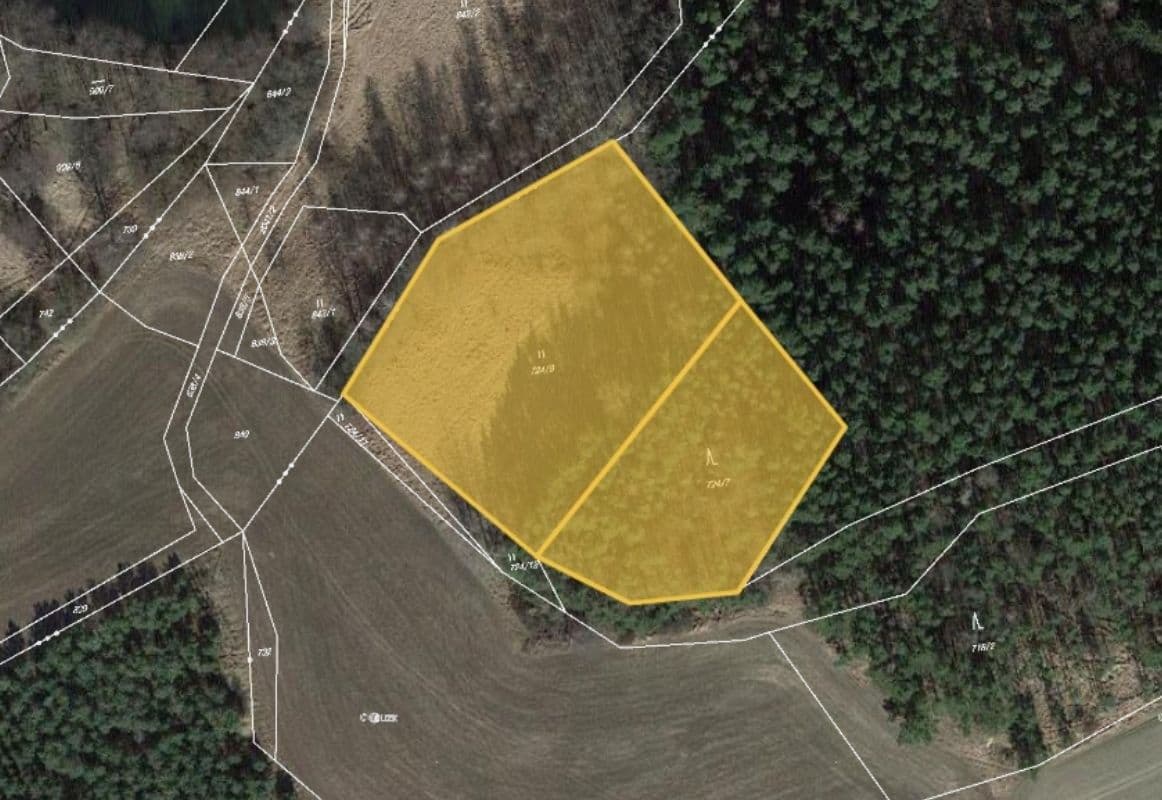 Predaj pozemku 8.354 m², Neveklov, Středočeský kraj Predaj pozemku 8.354 m², Neveklov, Středočeský kraj