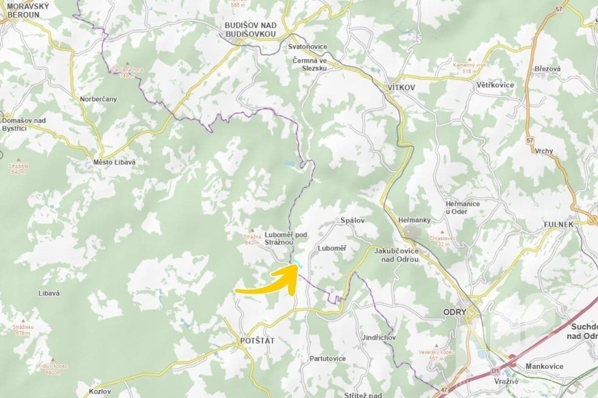 Predaj pozemku 40.151 m², Luboměř, Moravskoslezský kraj Predaj pozemku 40.151 m², Luboměř, Moravskoslezský kraj