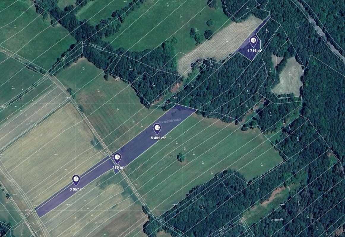 Predaj pozemku 11.350 m², Ježovy, Plzeňský kraj Predaj pozemku 11.350 m², Ježovy, Plzeňský kraj