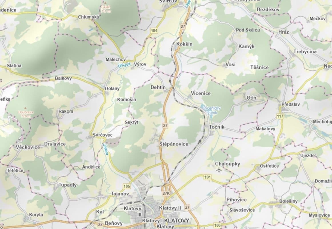 Predaj pozemku 11.350 m², Ježovy, Plzeňský kraj Predaj pozemku 11.350 m², Ježovy, Plzeňský kraj