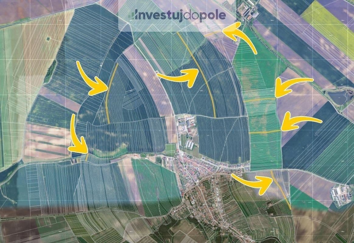 Predaj pozemku 27.553 m², Křepice, Jihomoravský kraj Predaj pozemku 27.553 m², Křepice, Jihomoravský kraj