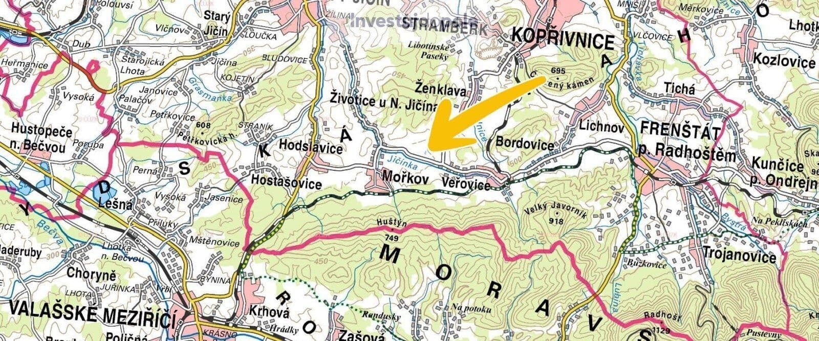 Predaj pozemku 2.360 m², Mořkov, Moravskoslezský kraj Predaj pozemku 2.360 m², Mořkov, Moravskoslezský kraj