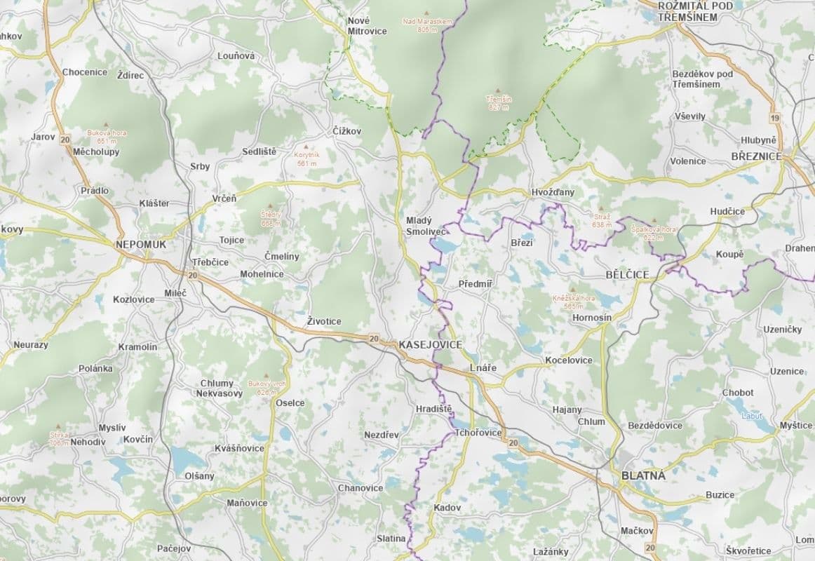 Predaj pozemku 14.063 m², Životice, Plzeňský kraj Predaj pozemku 14.063 m², Životice, Plzeňský kraj