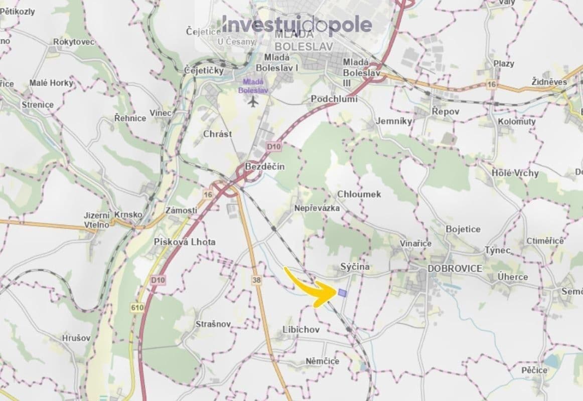 Predaj pozemku 4.058 m², Dobrovice, Středočeský kraj Predaj pozemku 4.058 m², Dobrovice, Středočeský kraj