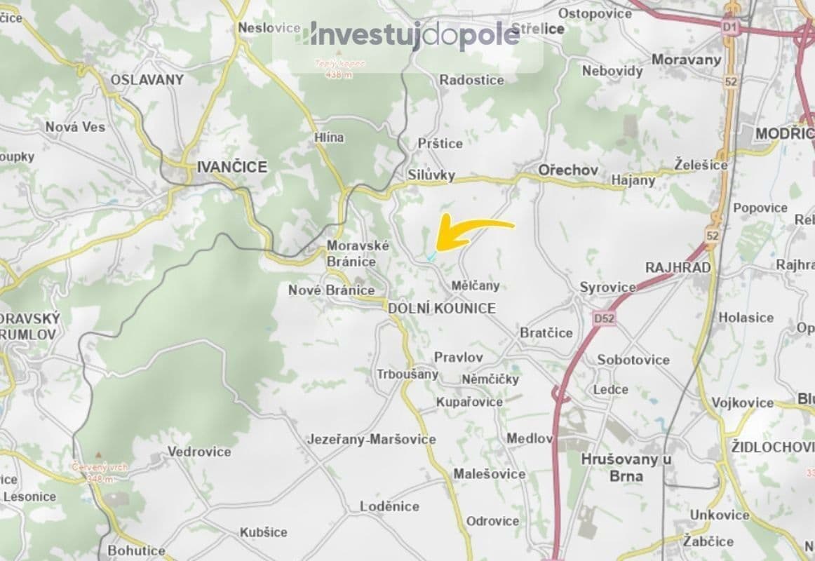 Predaj pozemku 8.175 m², Mělčany, Jihomoravský kraj Predaj pozemku 8.175 m², Mělčany, Jihomoravský kraj