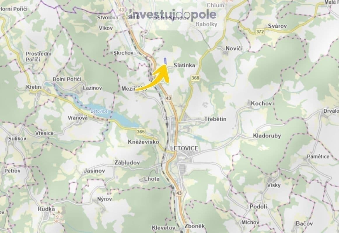 Predaj pozemku 12.248 m², Letovice, Jihomoravský kraj Predaj pozemku 12.248 m², Letovice, Jihomoravský kraj