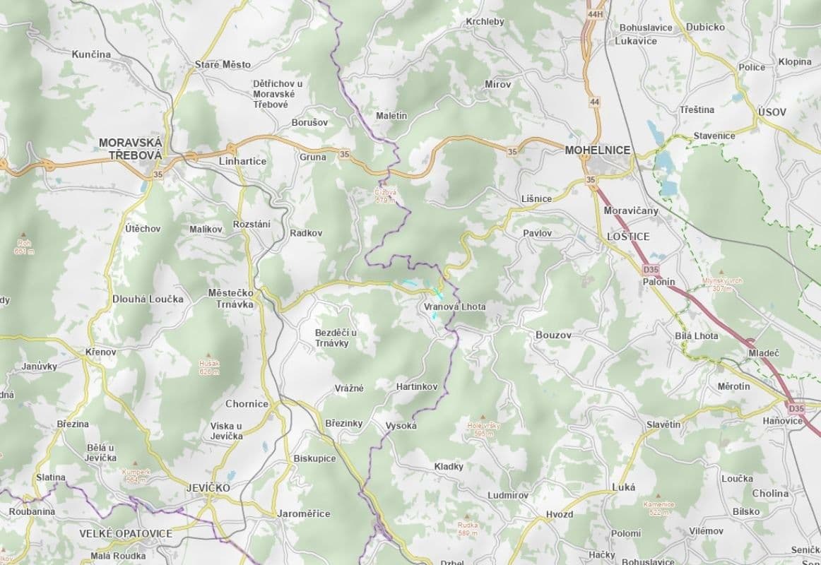 Predaj pozemku 16.744 m², Vranová Lhota, Pardubický kraj Predaj pozemku 16.744 m², Vranová Lhota, Pardubický kraj