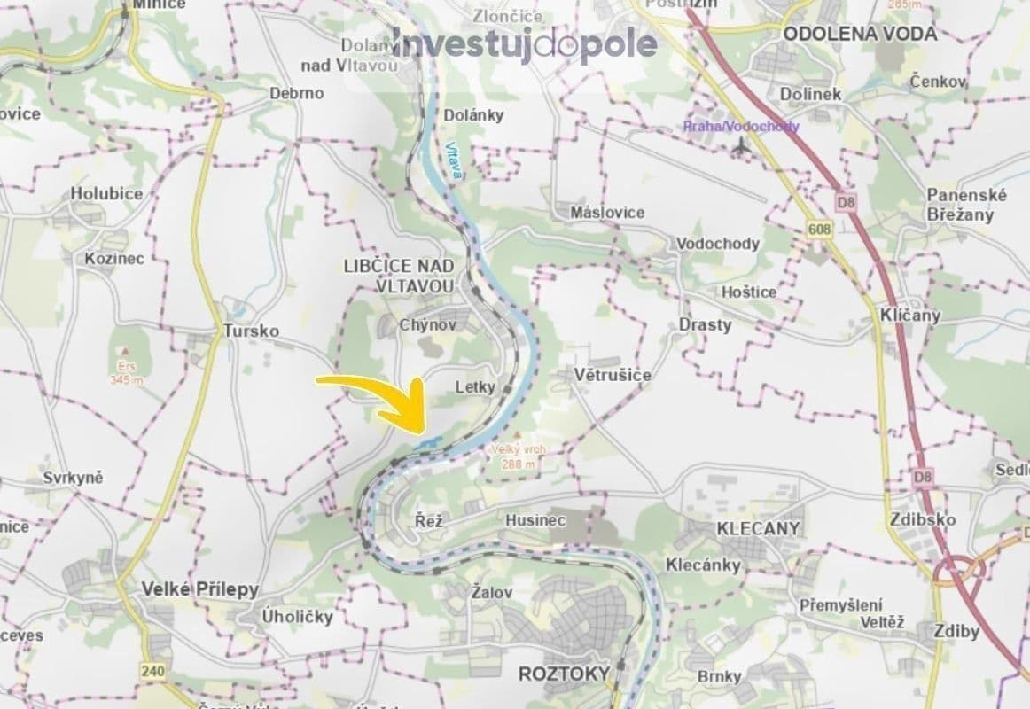 Predaj pozemku 23.231 m², Libčice nad Vltavou, Středočeský kraj Predaj pozemku 23.231 m², Libčice nad Vltavou, Středočeský kraj