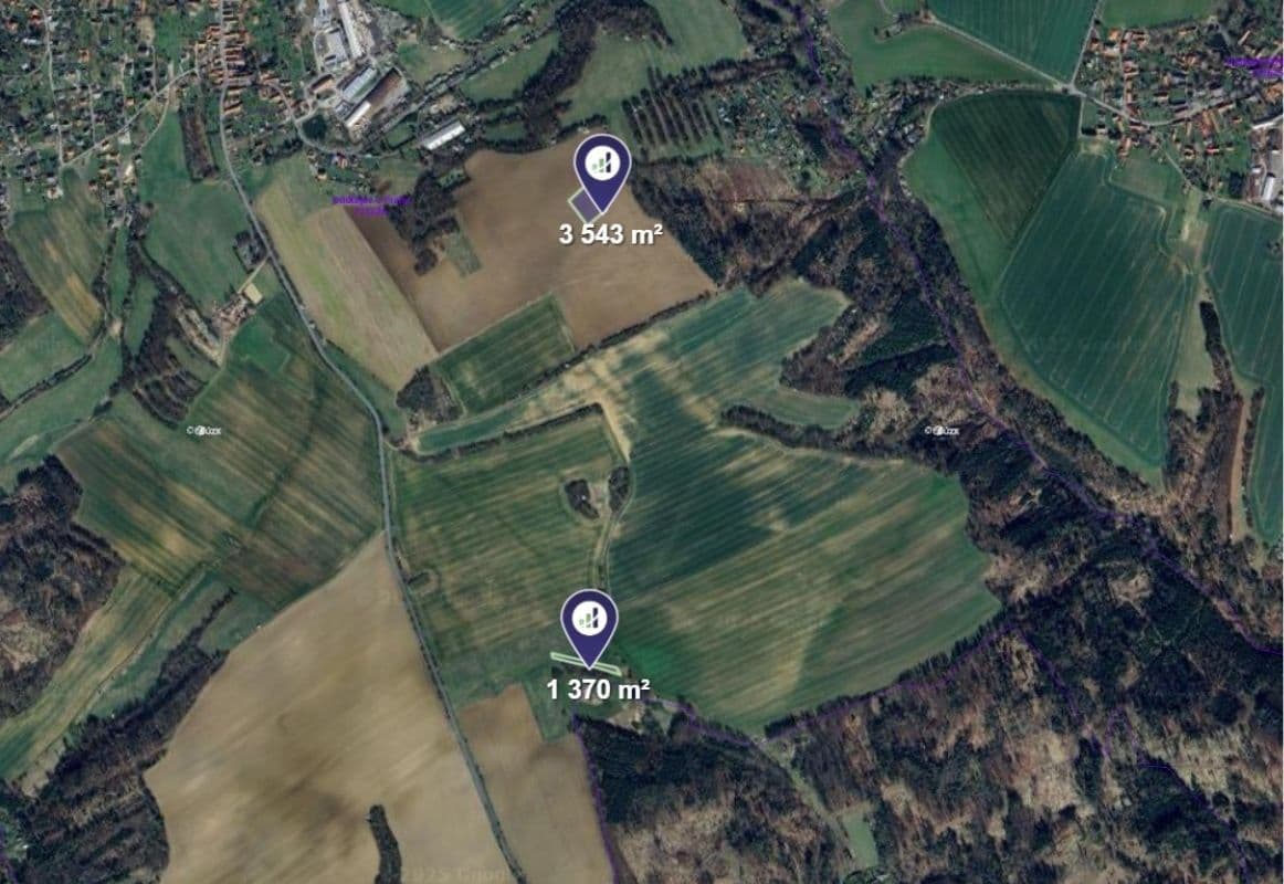 Predaj pozemku 2.457 m², Ondřejov, Středočeský kraj Predaj pozemku 2.457 m², Ondřejov, Středočeský kraj