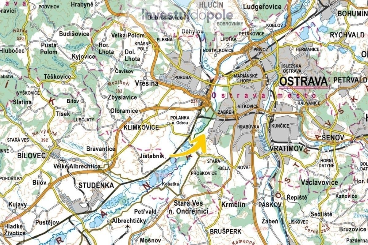 Predaj pozemku 1.192 m², Ostrava, Moravskoslezský kraj Predaj pozemku 1.192 m², Ostrava, Moravskoslezský kraj