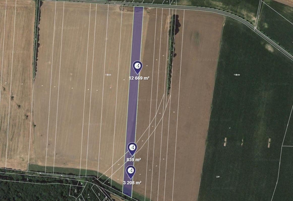 Predaj pozemku 16.716 m², Nová Telib, Středočeský kraj Predaj pozemku 16.716 m², Nová Telib, Středočeský kraj