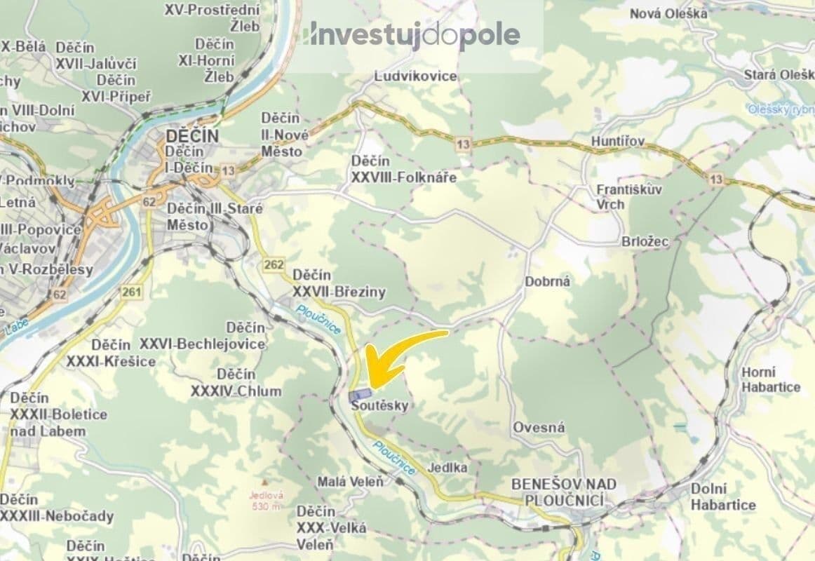 Predaj pozemku 80.878 m², Malá Veleň, Ústecký kraj Predaj pozemku 80.878 m², Malá Veleň, Ústecký kraj