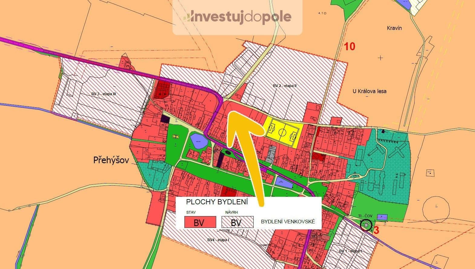 Predaj pozemku 2.257 m², Přehýšov, Plzeňský kraj Predaj pozemku 2.257 m², Přehýšov, Plzeňský kraj
