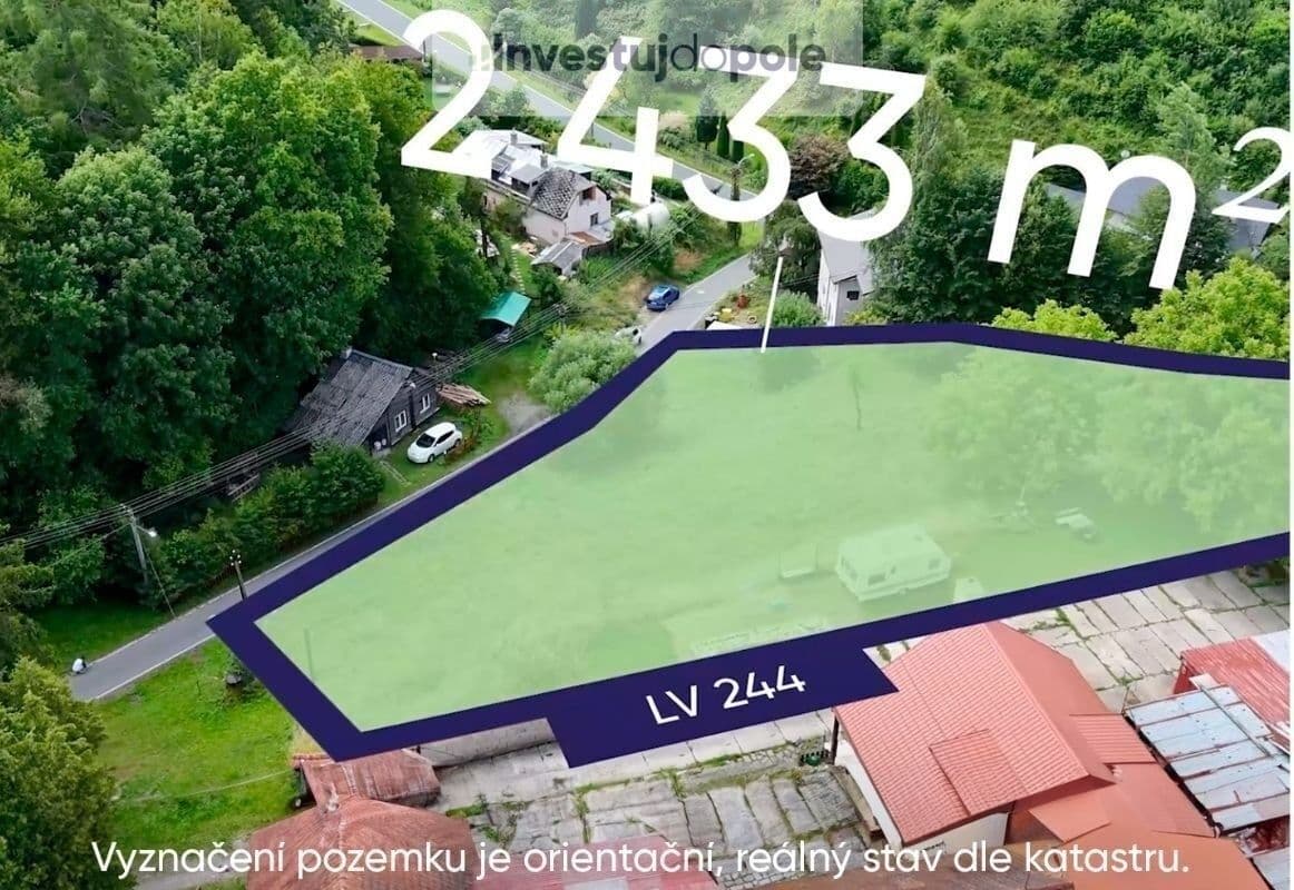 Predaj pozemku 2.433 m², Jestřebí, Olomoucký kraj Predaj pozemku 2.433 m², Jestřebí, Olomoucký kraj