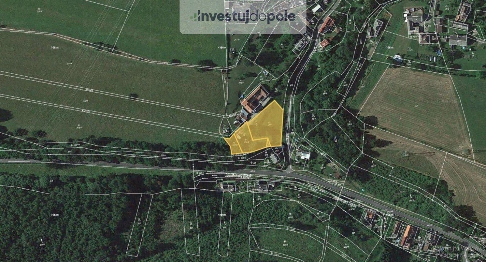 Predaj pozemku 2.433 m², Jestřebí, Olomoucký kraj Predaj pozemku 2.433 m², Jestřebí, Olomoucký kraj