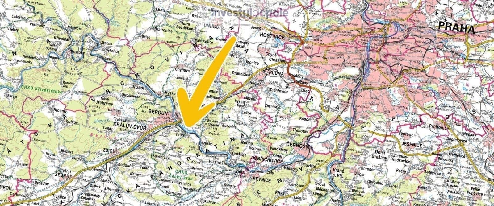 Predaj pozemku 7.344 m², Beroun, Středočeský kraj Predaj pozemku 7.344 m², Beroun, Středočeský kraj
