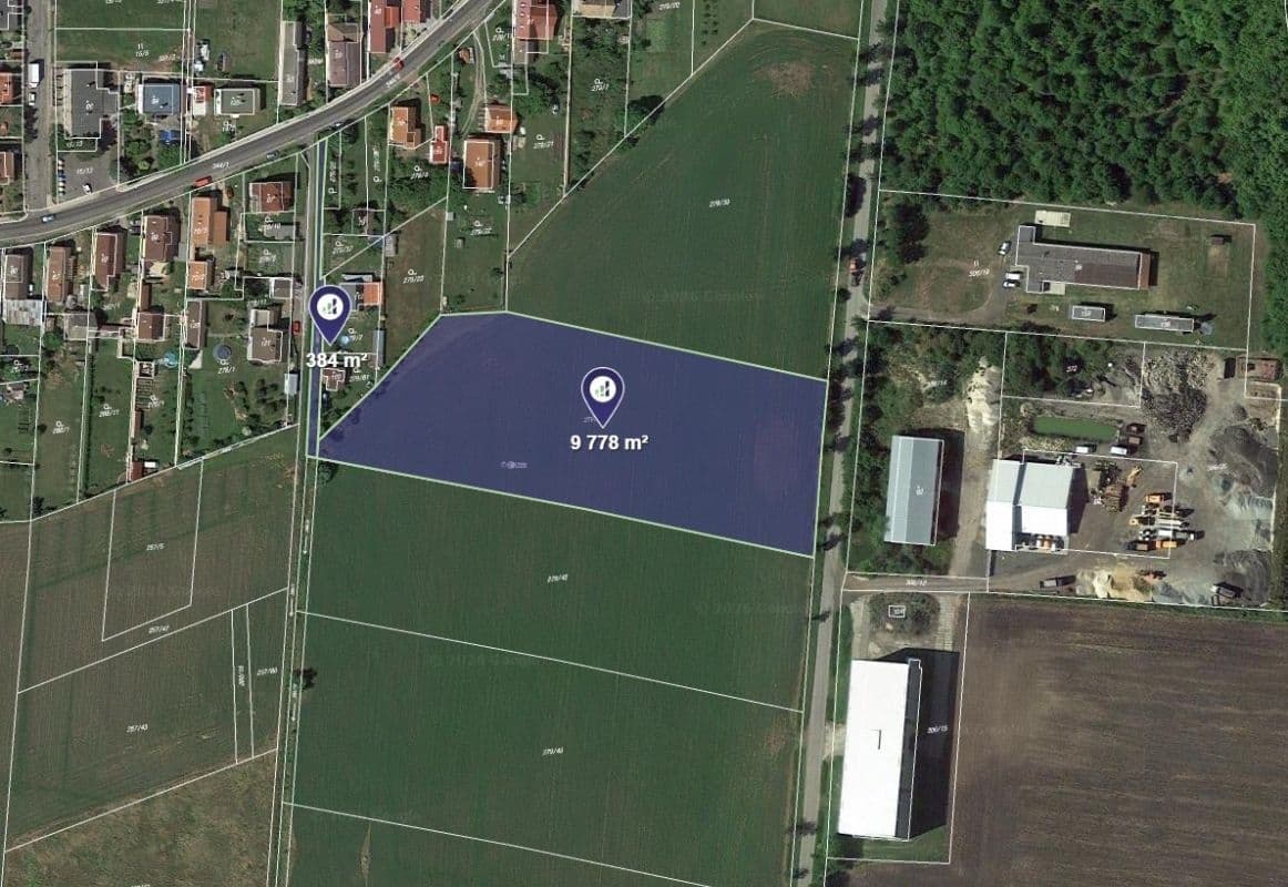 Predaj pozemku 5.646 m², Dobrovice, Středočeský kraj Predaj pozemku 5.646 m², Dobrovice, Středočeský kraj