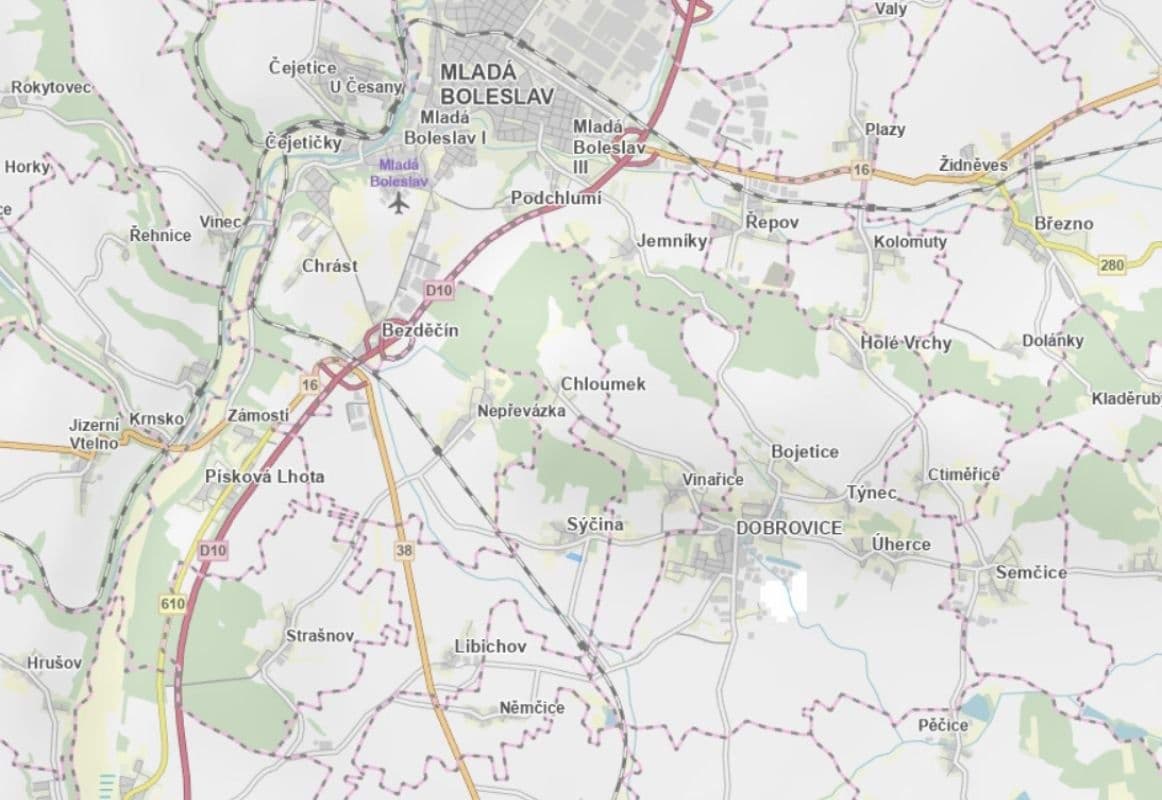 Predaj pozemku 5.646 m², Dobrovice, Středočeský kraj Predaj pozemku 5.646 m², Dobrovice, Středočeský kraj